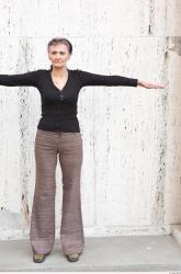 Whole Body Woman T poses Casual Average Street photo references